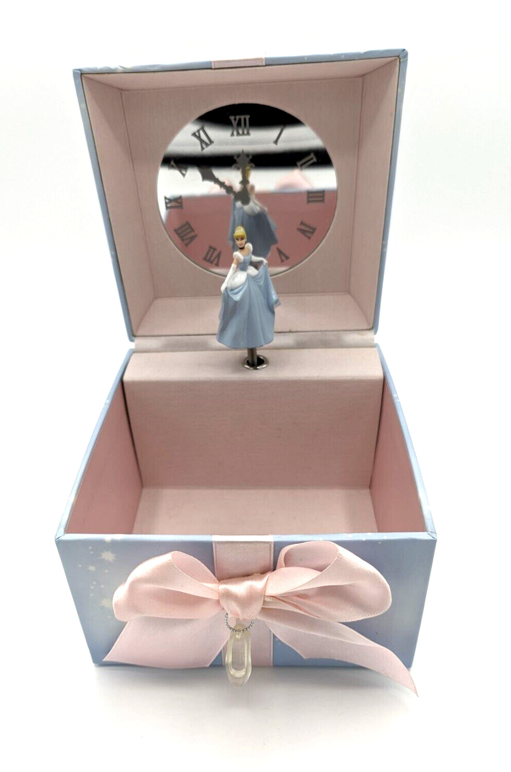 RARE Disney Cinderella A Dream Is A Wish Your Heart Makes Wind Up Jewelry Box
