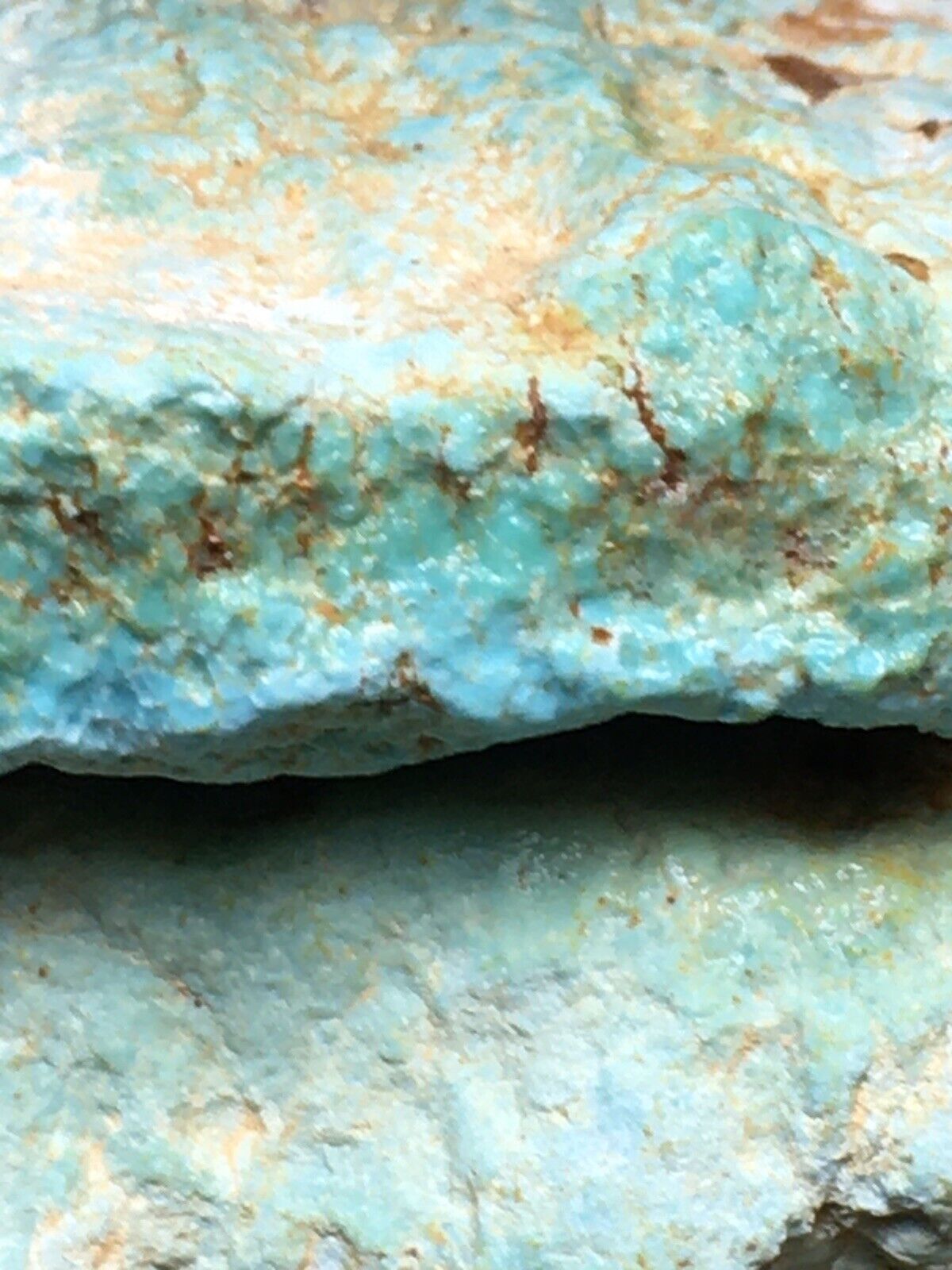 ~X - 449 Royal Beauty Seafoam Green Turquoise Rough - Natural. 500 grams   绿松石