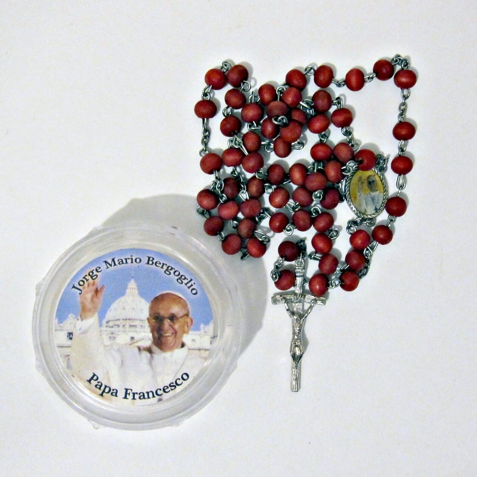 POPE FRANCIS ROSARY in Original Case