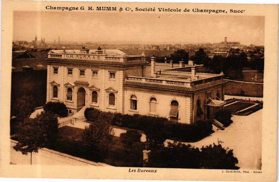 CPA Champagne G.H. Mumm & C Societe de Champagne Succ - Les Bureaux (245397)