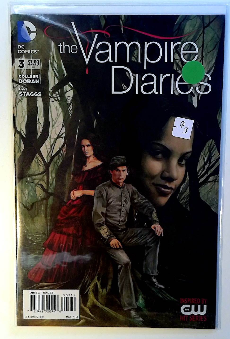 The Vampire Diaries #3 DC Comics (2014) VF/NM 1st Print Comic Book