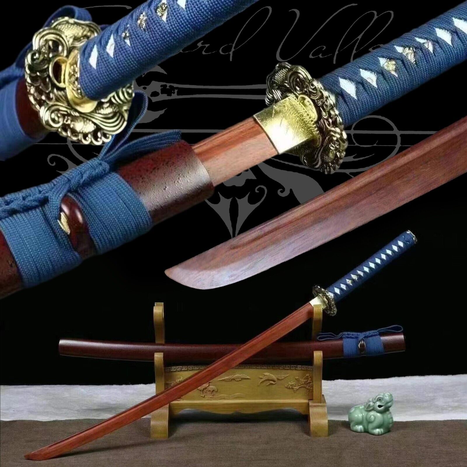 Handmade Katana/Rosewood/Collectible Wooden Sword/Fighting Master/Training