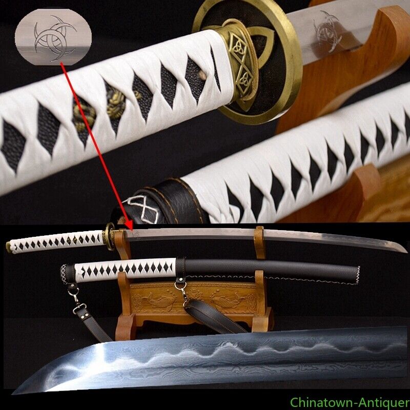 Japanese Samurai Sword Kobuse Jihada Forged lamination Blade Sharp Katana #0428