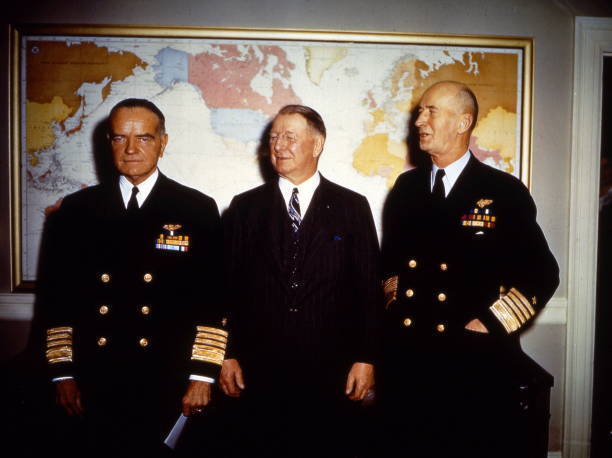 American Admiral William Frederick Halsey Jr Secretary Navy Frank - Old Photo