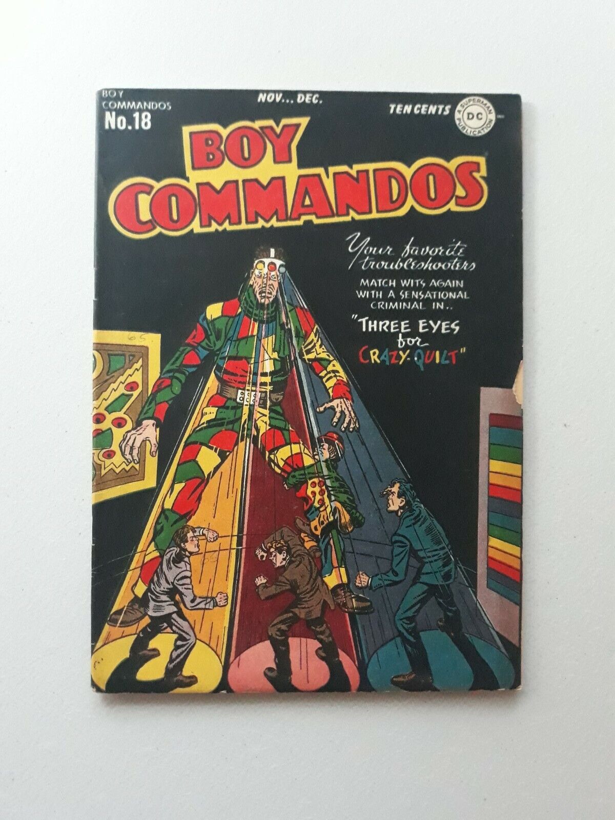 Boy Commandos 18 DC Golden Age Jack Kirby Joe Simon
