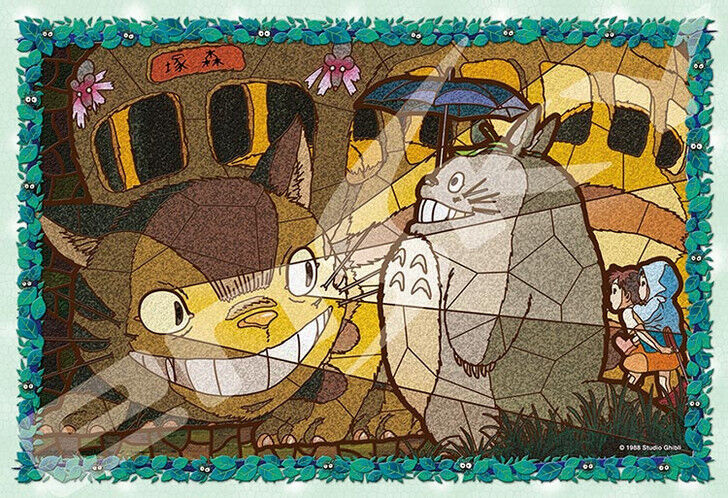 Ensky My Neighbor Totoro Catbus Art Crystal Puzzle (300 Pieces)