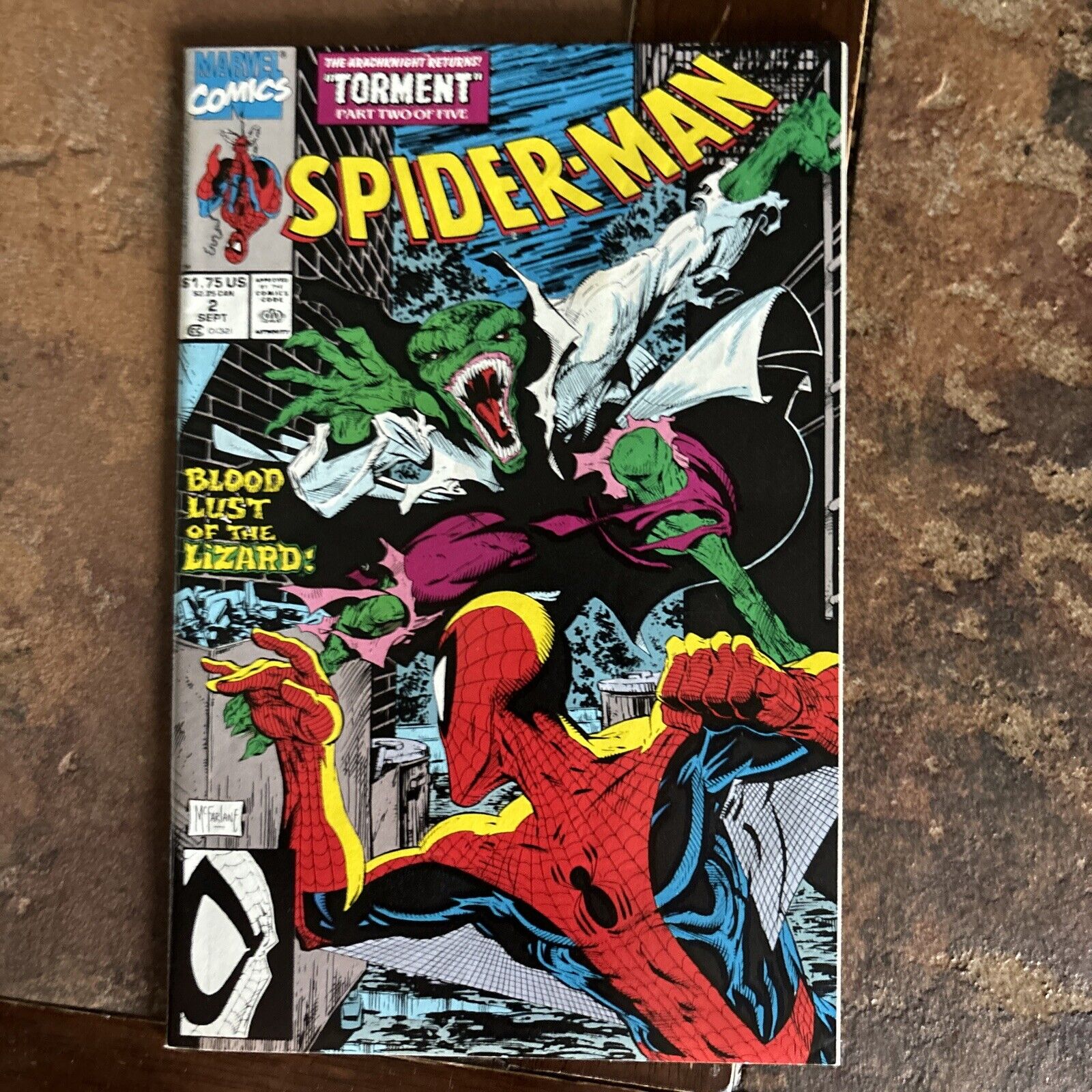 Spider-Man #2 Todd McFarlane Torment Part Two Marvel Comics 1990 NM/M VOL 1