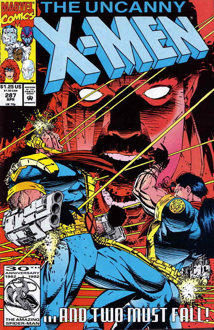 Uncanny X-Men, The #287 FN; Marvel | Whilce Portacio - we combine shipping