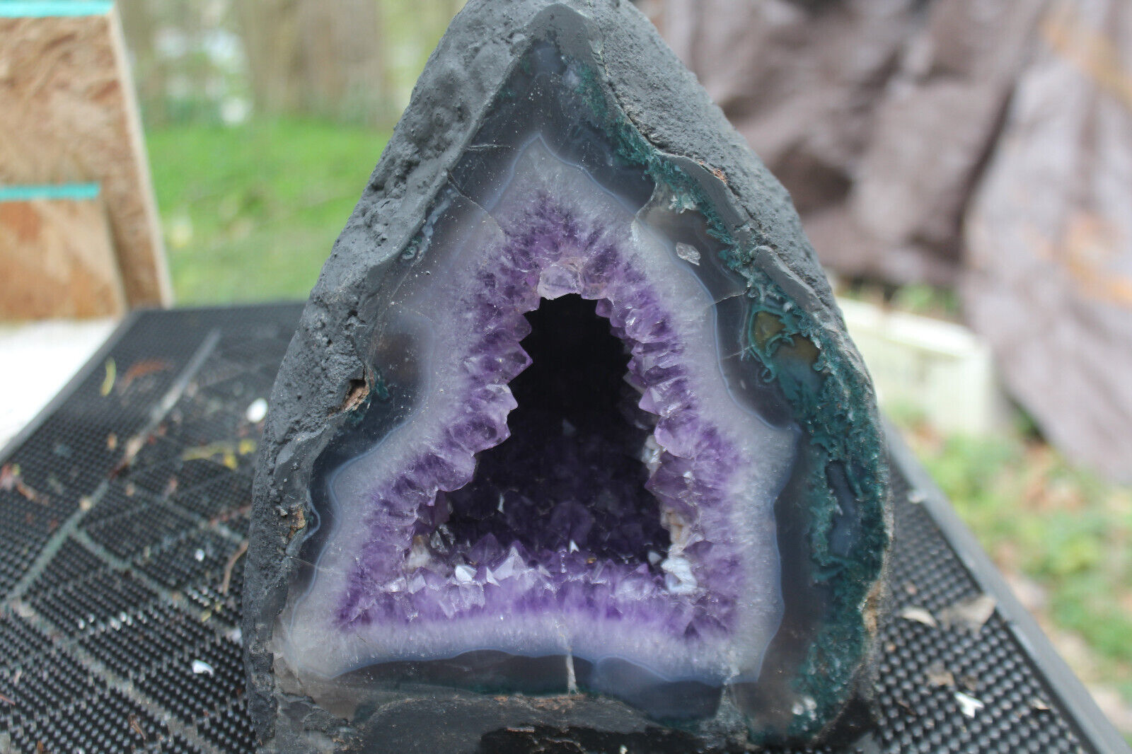 Very Beautiful Very Excellent Quality Amethyst Geode