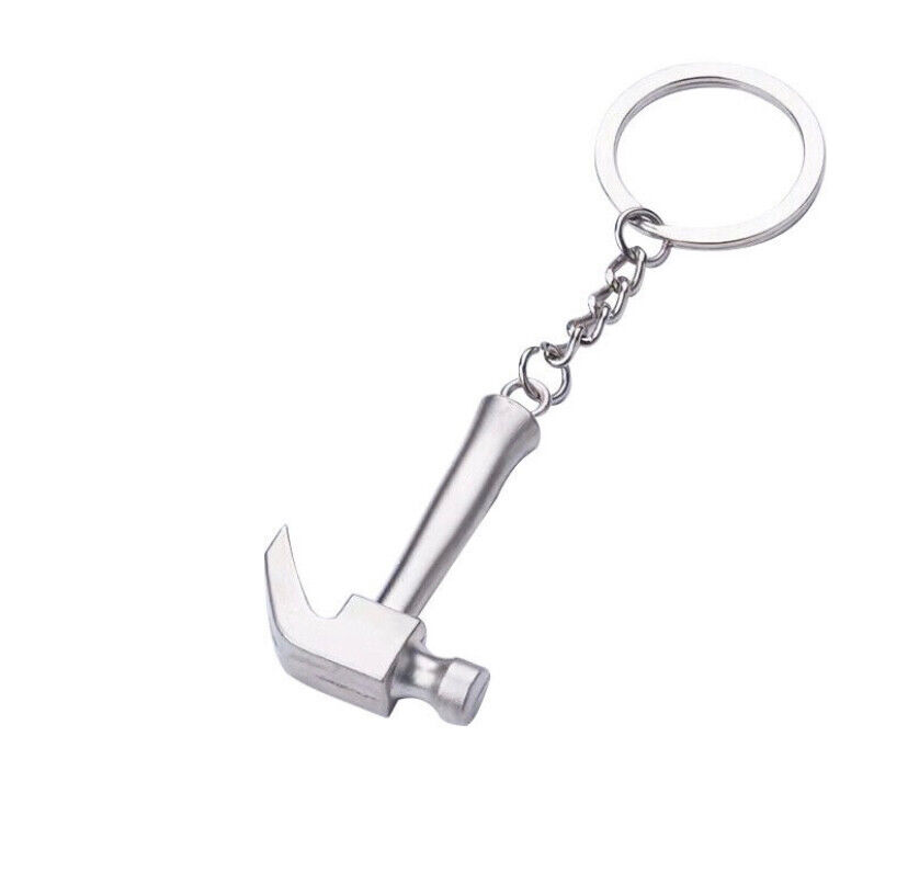 Stainless Steel Hammer Key Chain Keychains Modern