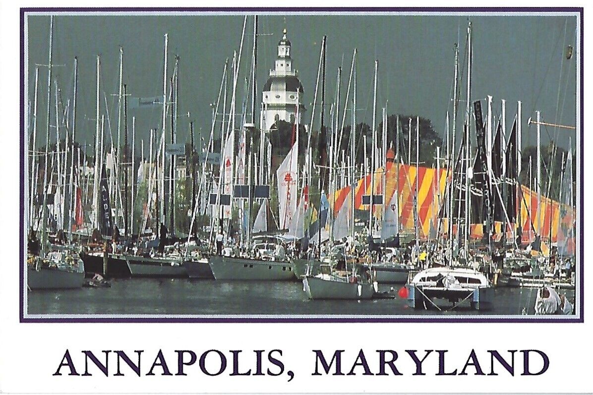 Annapolis, Maryland Postcard - Boat Show
