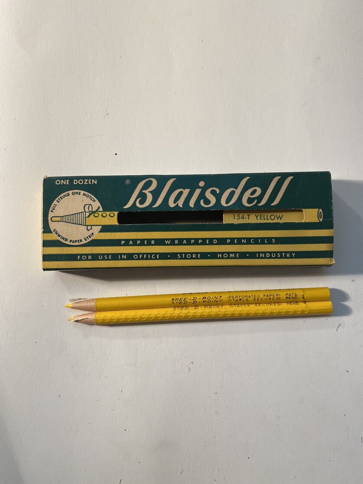 Vintage Blaisdell Pencils with Box