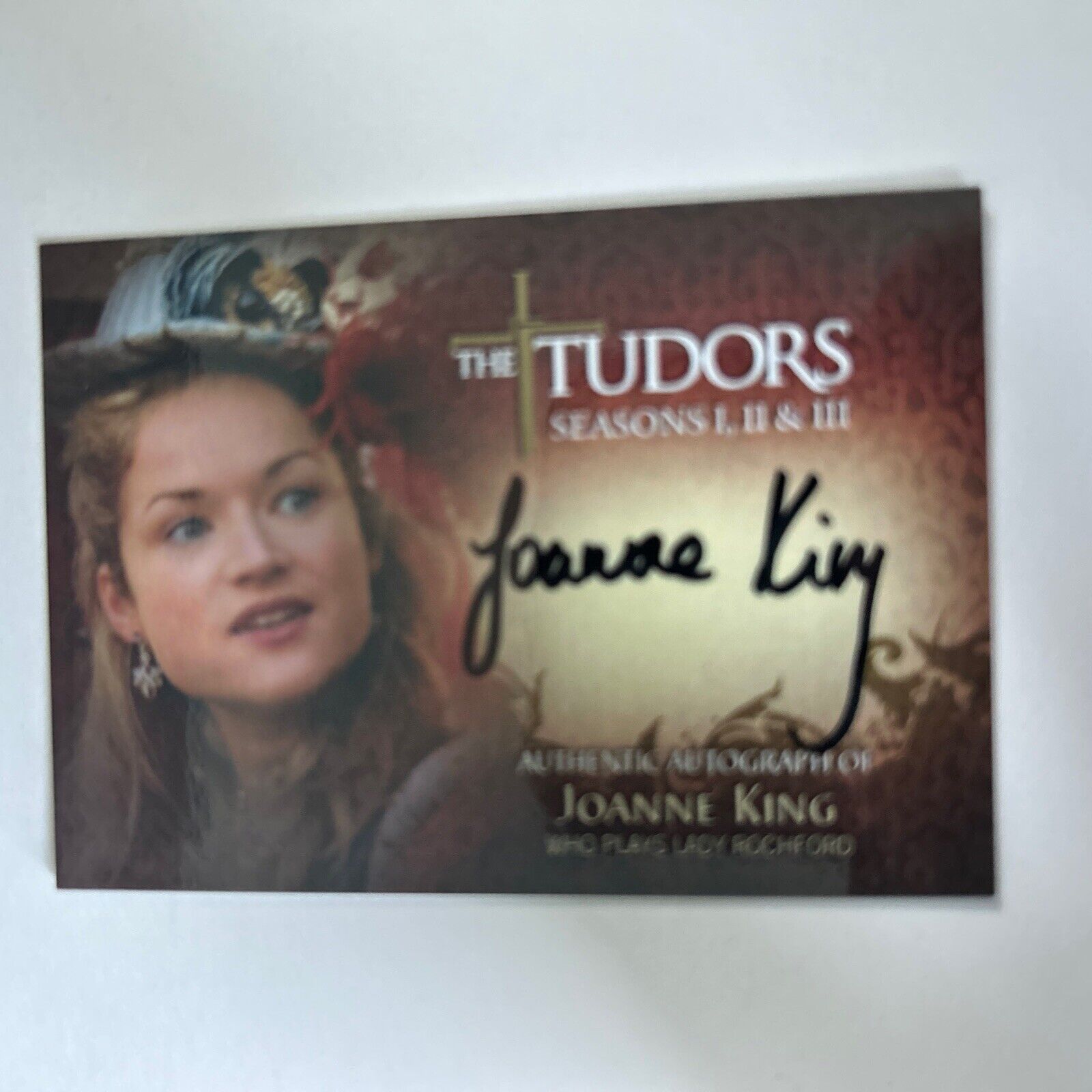 Breygent The Tudors Joanne King As Lady Rochford Autograph Card TA-JK