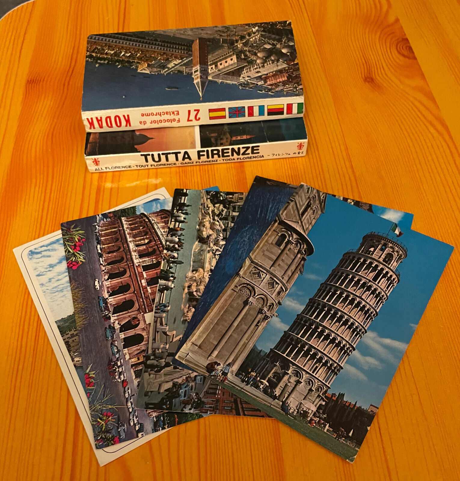 Vintage Lot Unposted Southern Europe Postcards & Booklets KODAK Fototcolor Italy