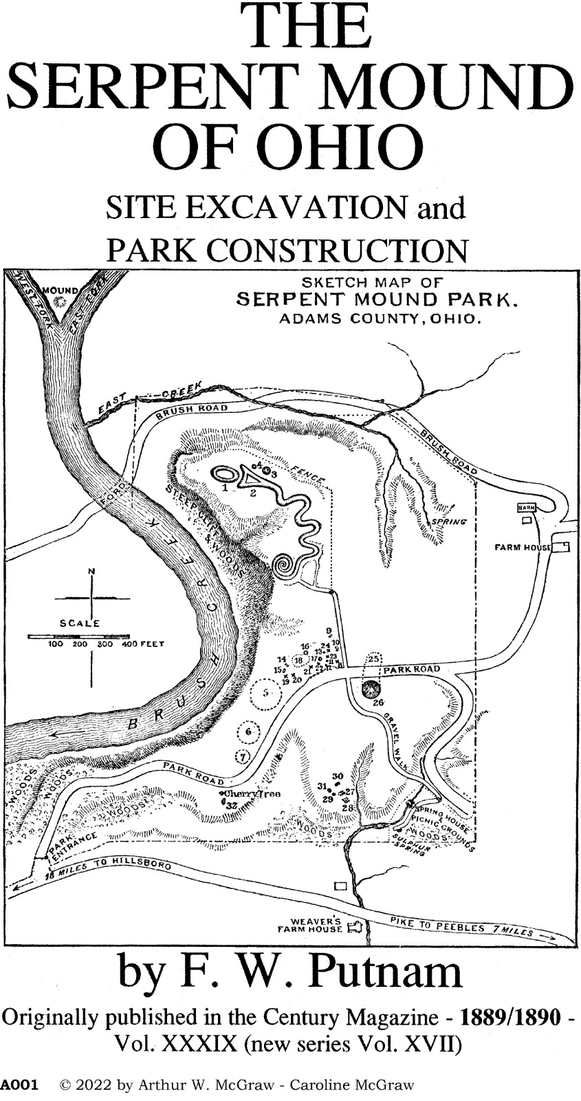 The Serpent Mound of Ohio - 1889/1890 - F. W. Putnam - pdf