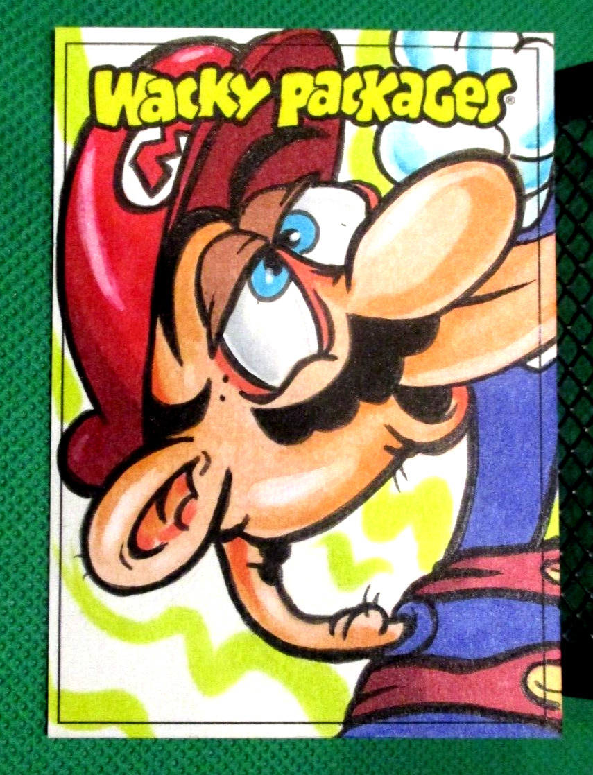 2024 Topps WACKY PACKAGES All New Series SKETCH CARD 1/1 CESAR LOPEZ