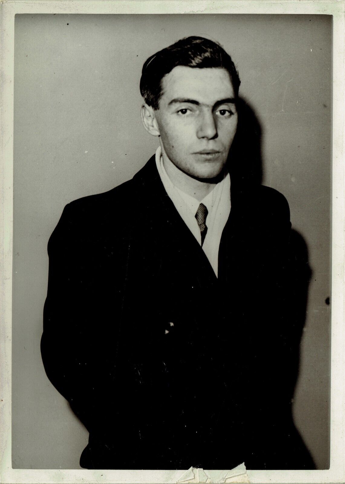 MURDER PRESS PHOTO CA 1934 Robert FRANCIS winner of the FEMINA prize in 1934