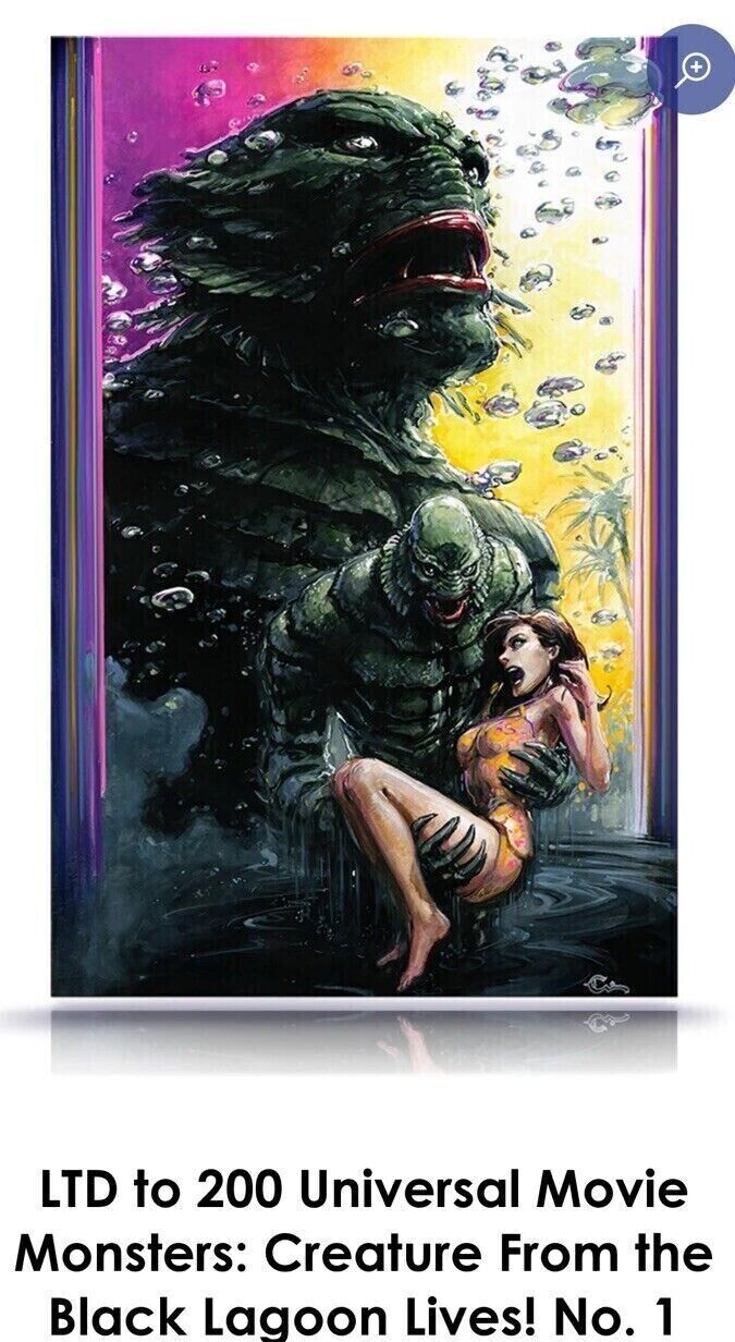 CREATURE FROM THE BLACK LAGOON LIVES #1 CLAYTON CRAIN VARIANT PREORDER 4/30
