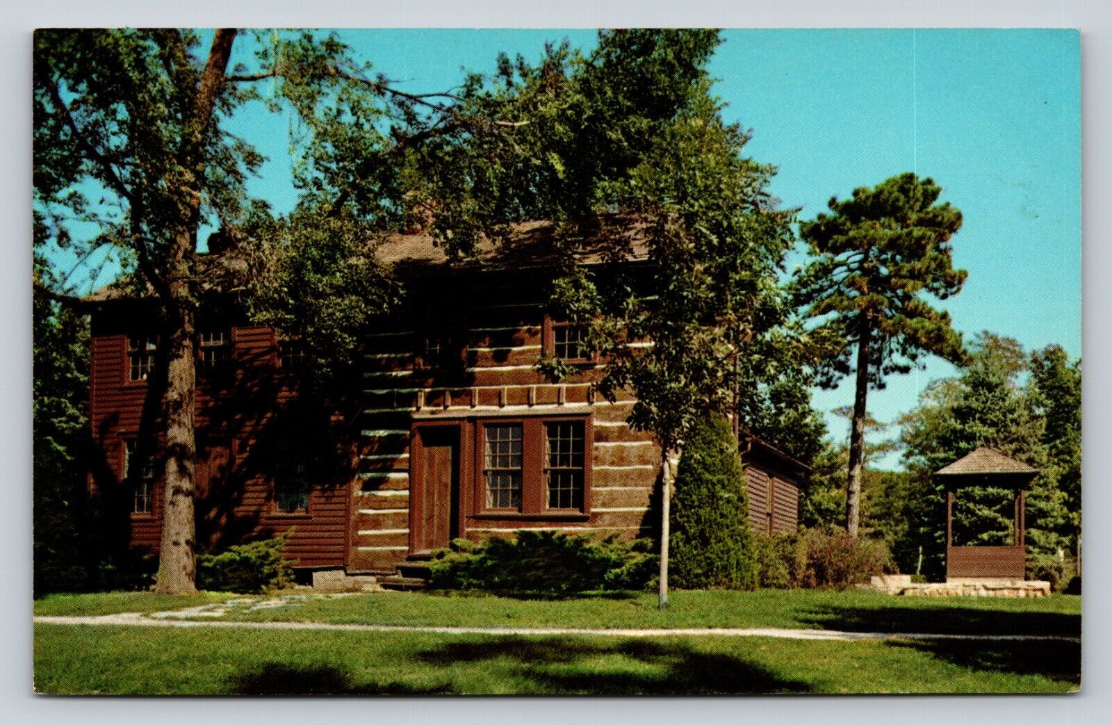 Joseph Smith\'s Homestead in NAUVOO Illinois Vintage Postcard 0621