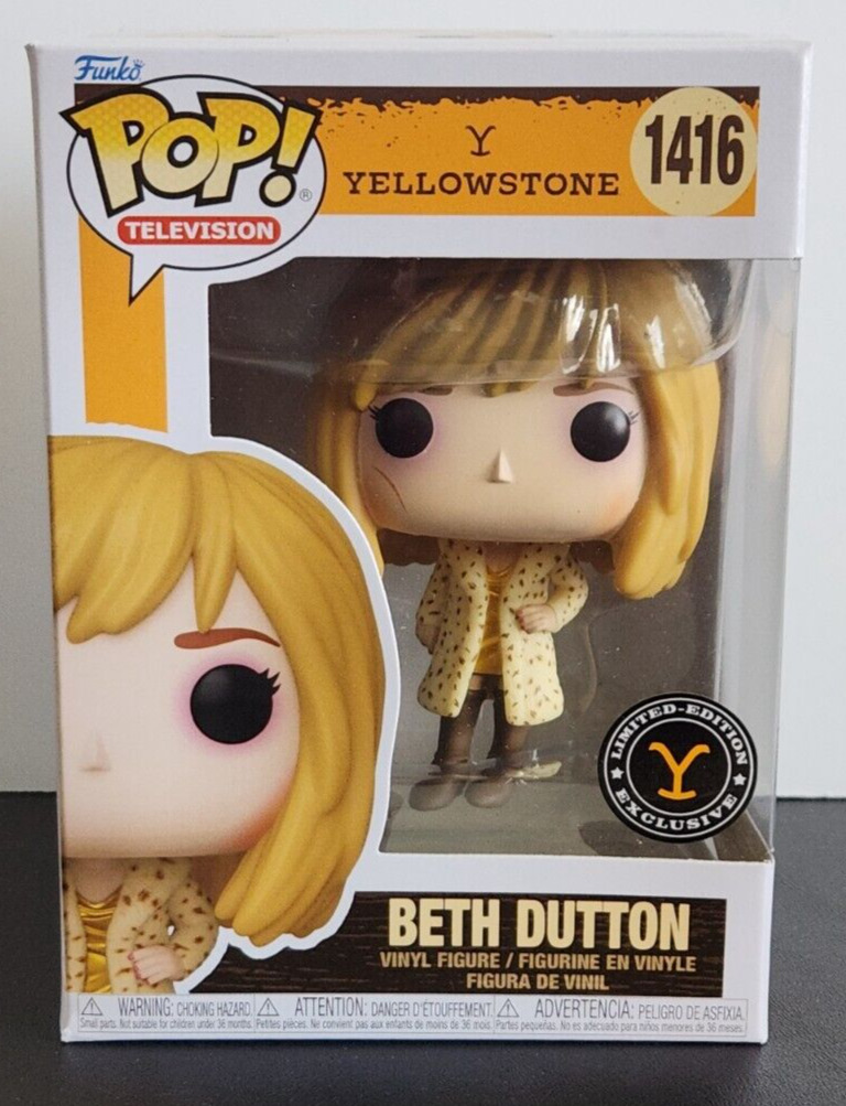 Funko Pop Yellowstone Beth Dutton Limited Edition Exclusive #1416
