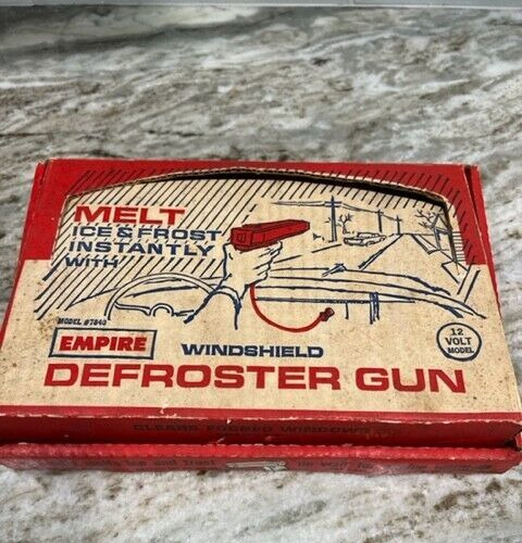 Vintage Empire Windshield Defroster Gun Melt Ice And Frost Works