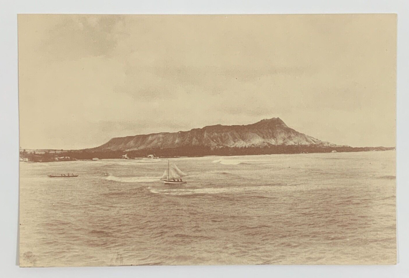 Diamond Head Hawaii 1911 Postcard Unposted