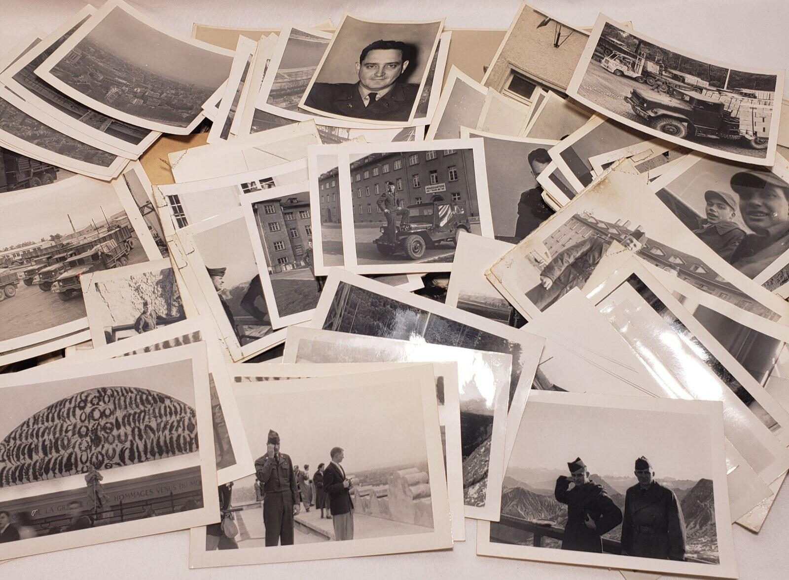 1950\'s Lot of Real Photos of Army 70th Transportation Battalion Korean War
