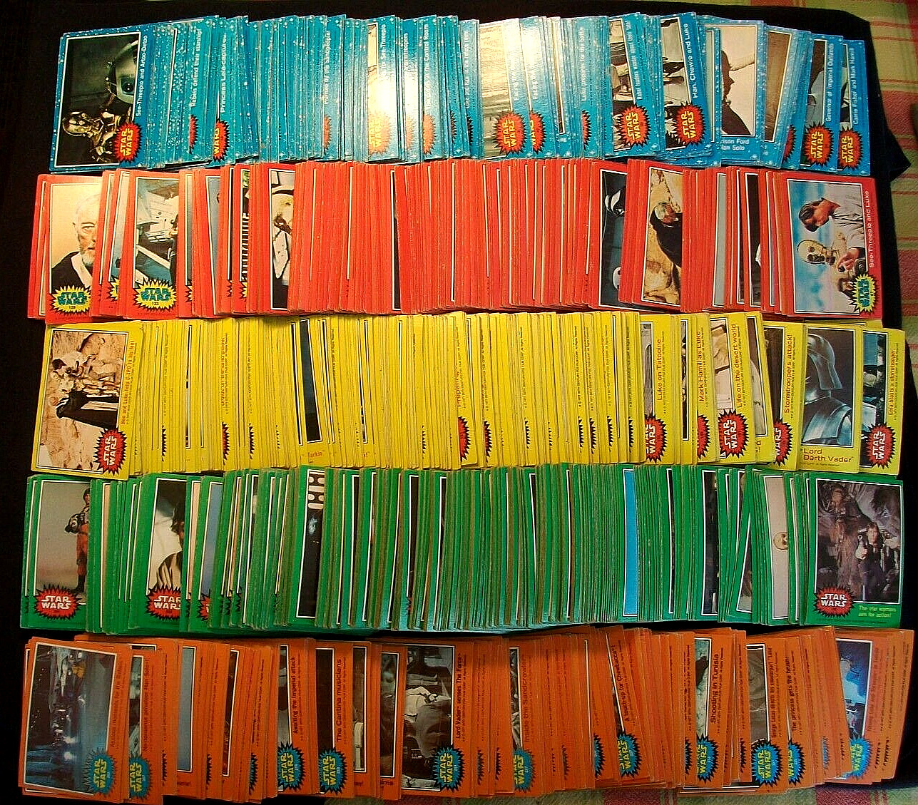 1977 Topps STAR WARS cards QUANTITY U-PICK READ DESCRIPTION FIRST BEFORE BUYING