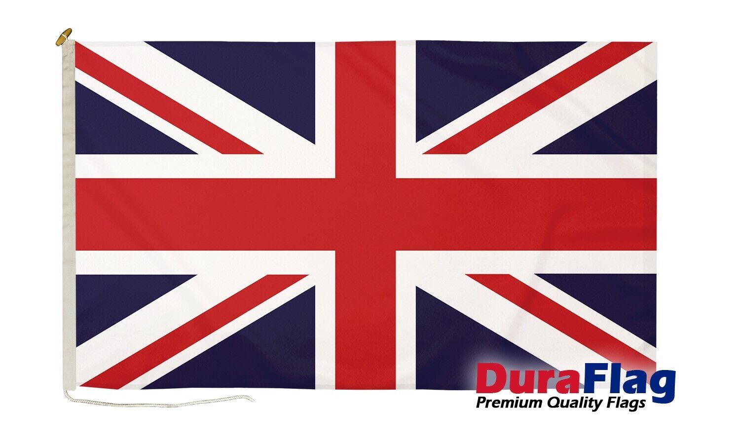 Union Jack Rope & Toggle DuraFlag Premium Quality Flag Boat Flags