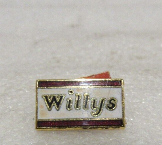 Vintage WILLYS Jeep Small Badge Emblem NOS Enameled Collectible Original