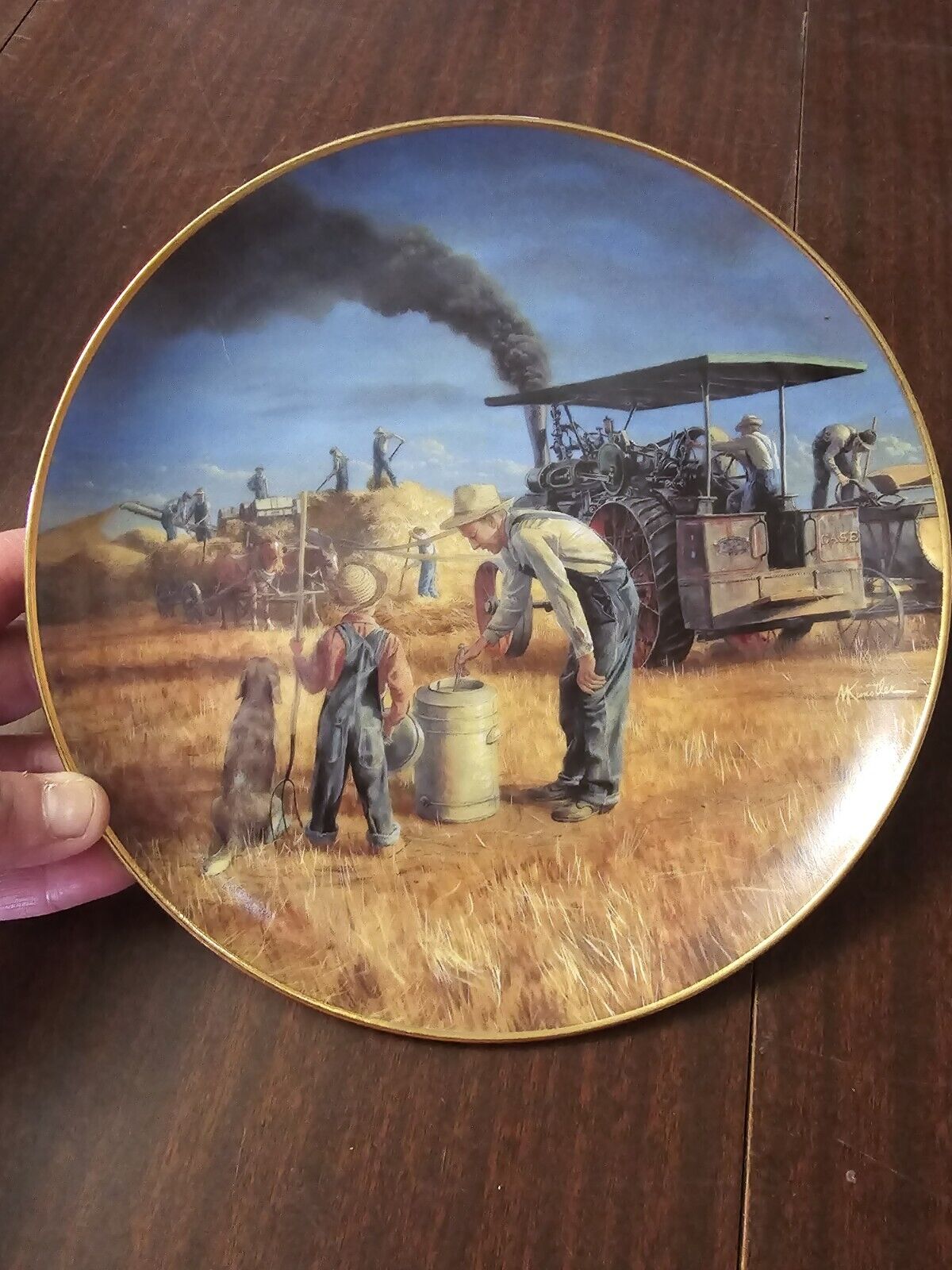 10 John Deere Decorative Plates 