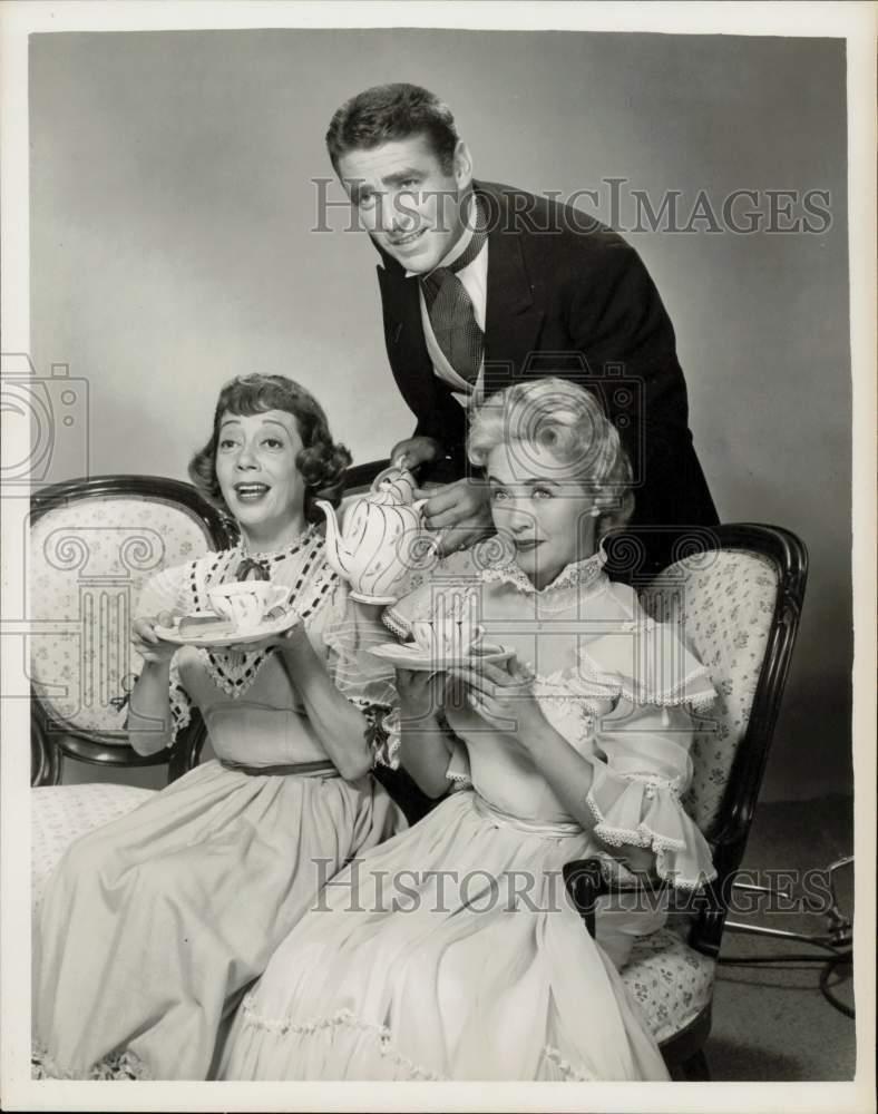 1957 Press Photo Jane Powell, actress, shown in film scene for NBC - hpp30259