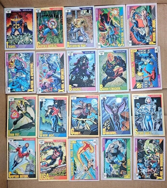 Marvel Universe - 1991 Impel - 40 cards
