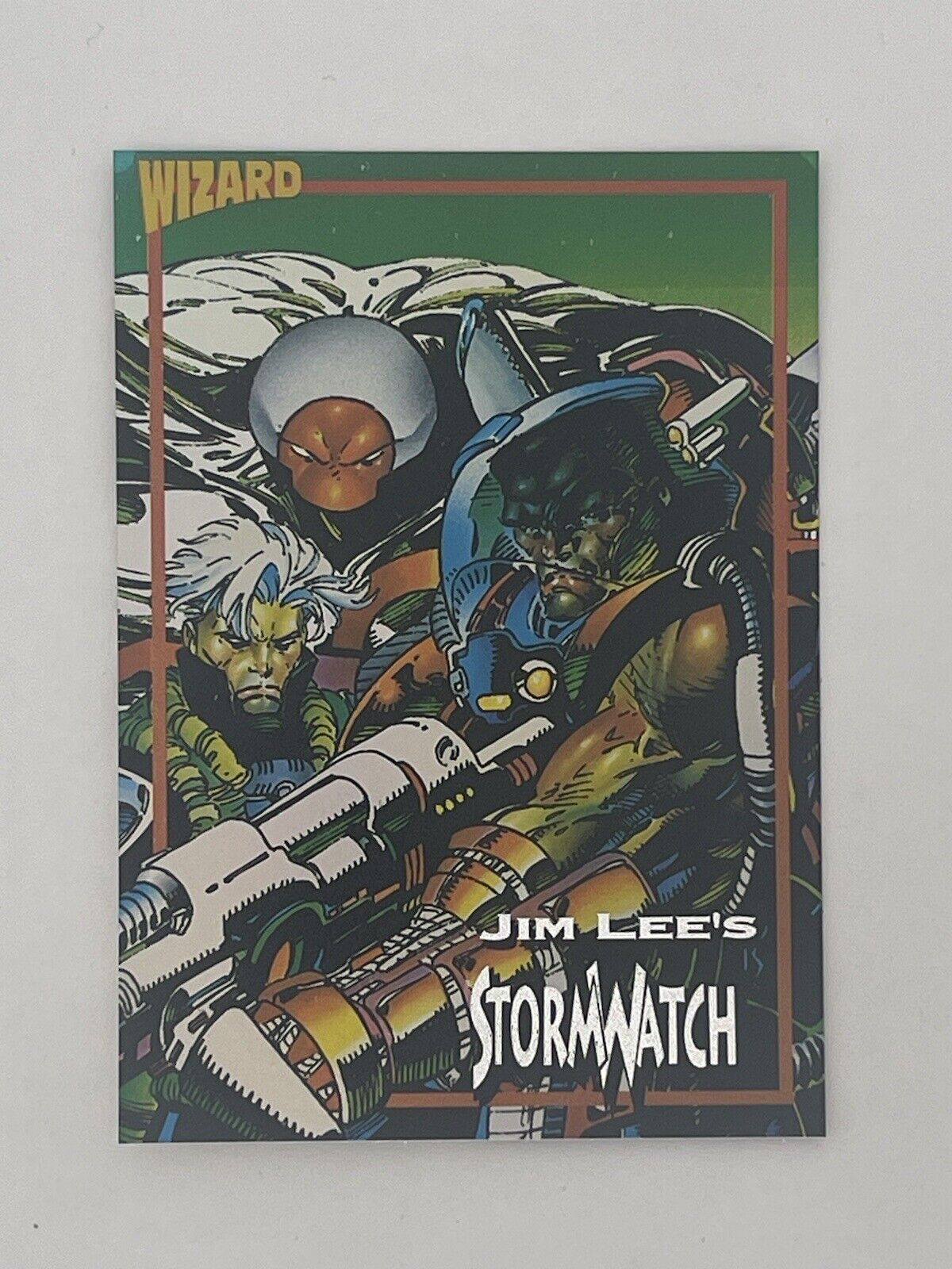 Storm Watch Jim Lee\'s Wizard Card #4