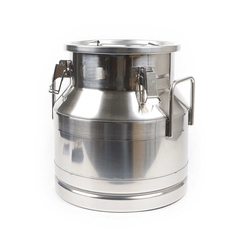 20/30/40L/50L/60L Milk Can Pail Bucket Barrel Canister Stainless Steel Thickness