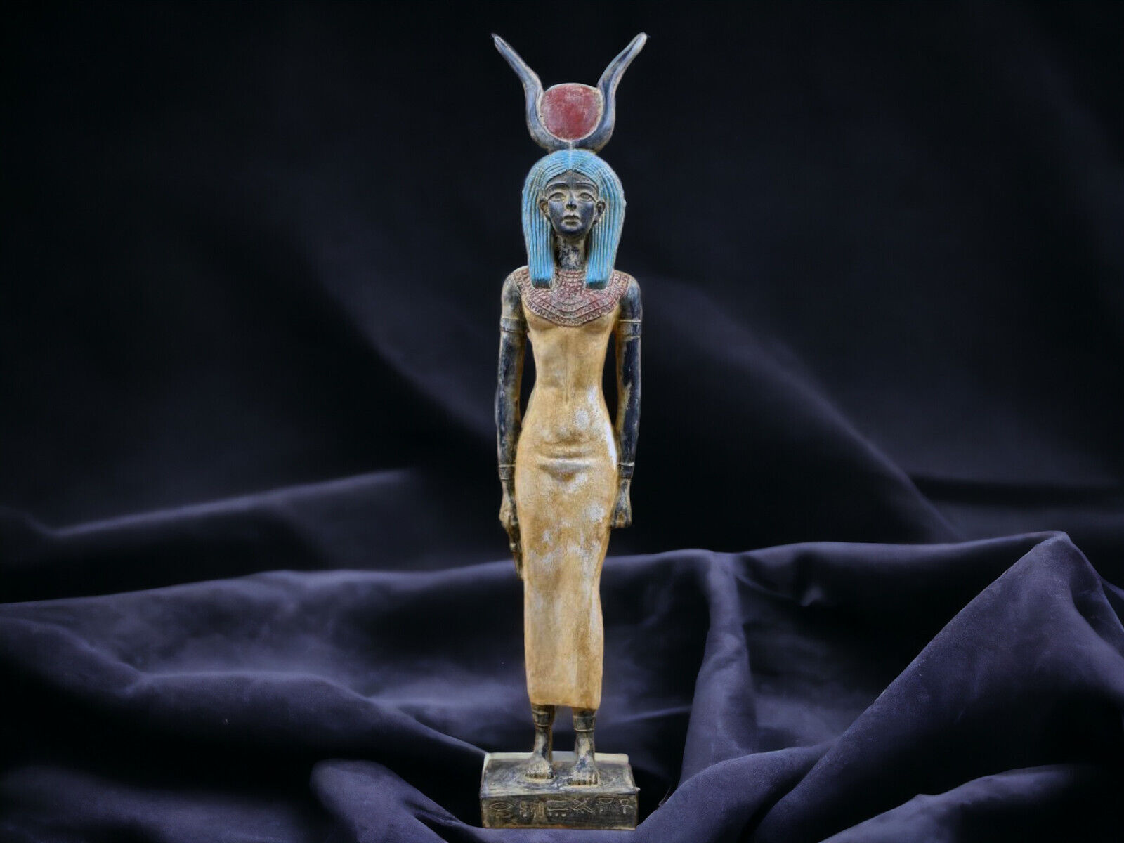 RARE Ancient Egyptian Antiquities  statue of goddess Hathor goddess of Heaven BC