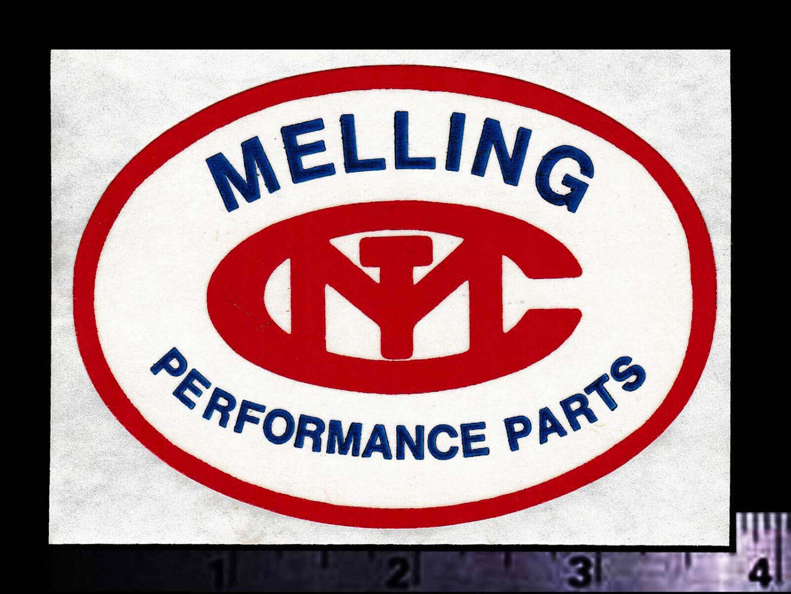 MELLING Performance Parts - Original Vintage 1970\'s Racing Decal/Sticker