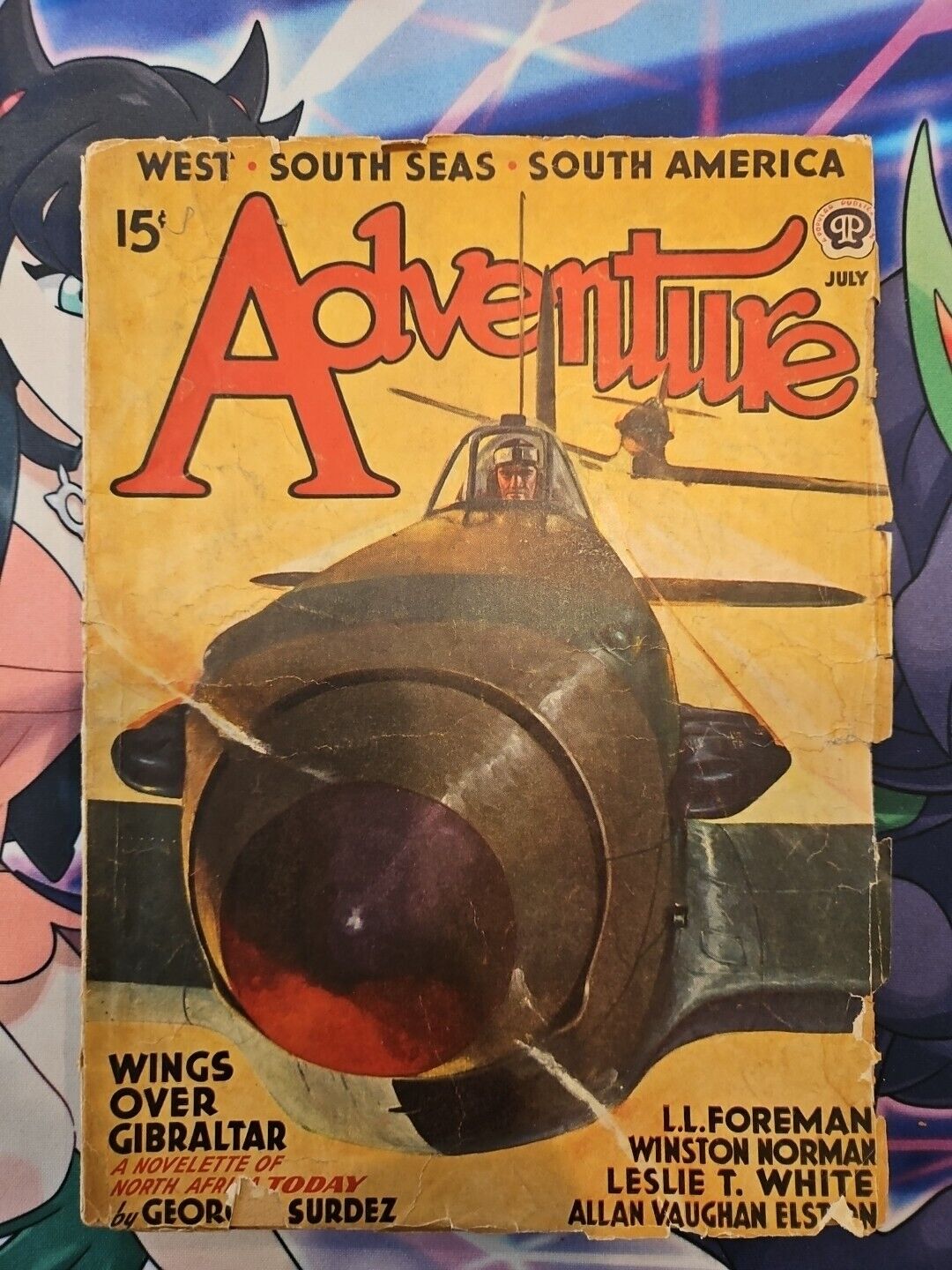 Adventure Pulp/Magazine July 1941 Vol. 105 #3 