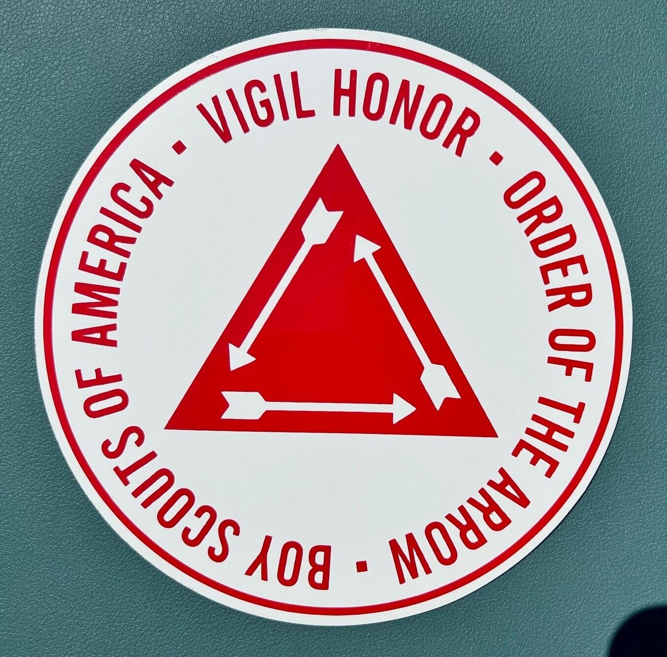 Order Of The Arrow Vigil Honor Car Magnet