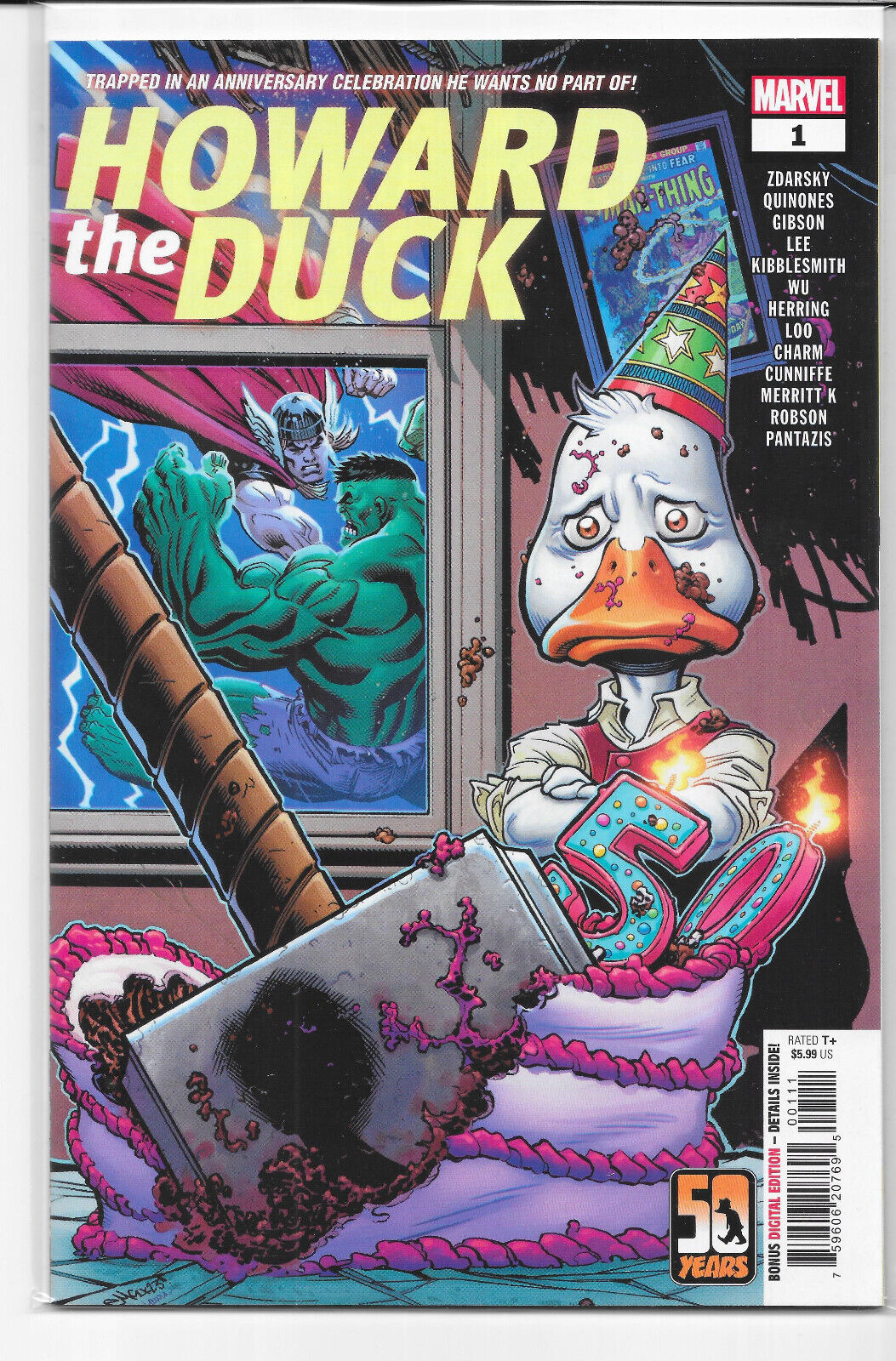 Howard The Duck #1 A Ed McGuinness Cover 1st Print NM Marvel Comics 2023