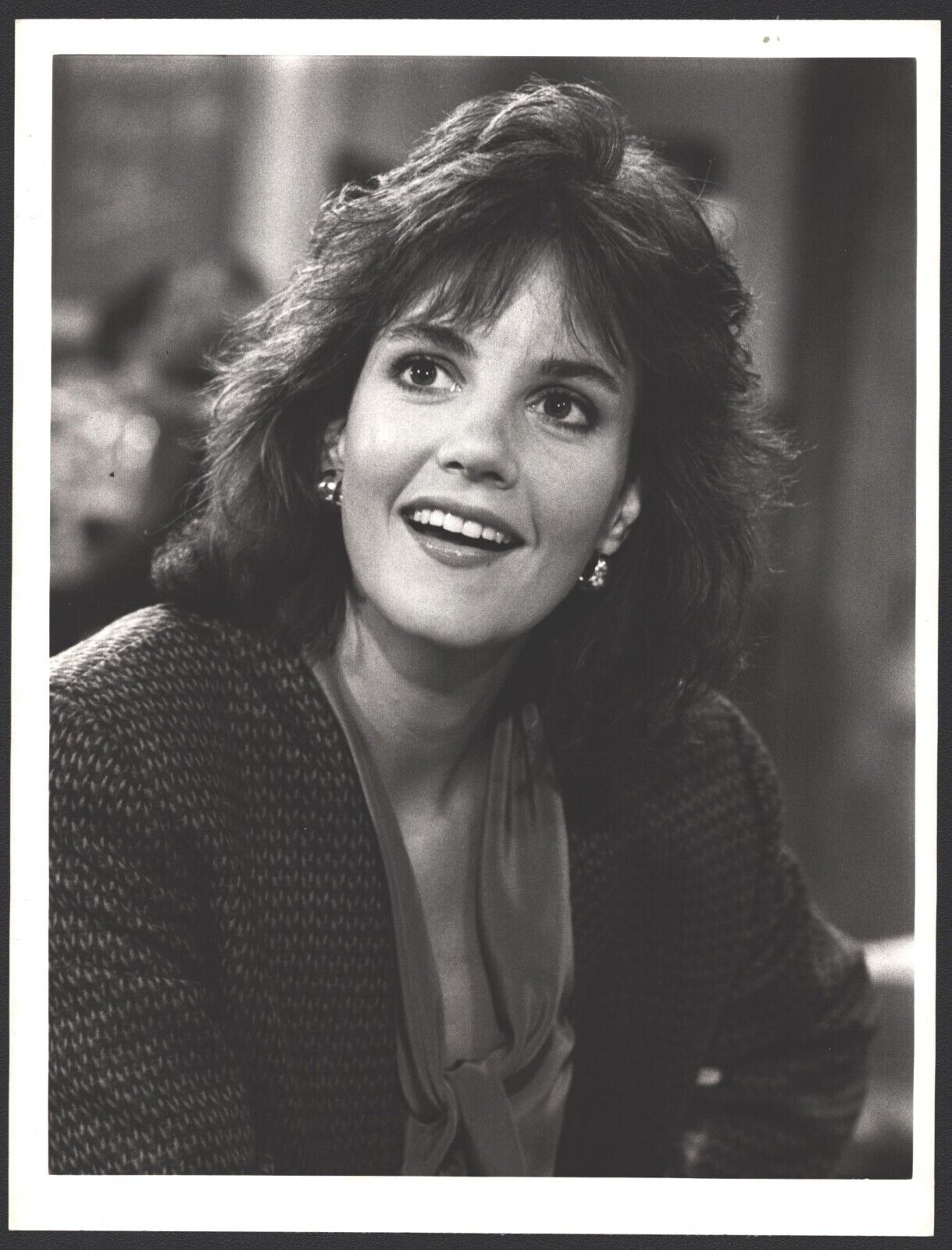 1985 CBS Press Photo of Margaret Colin for the TV Show Foley Square