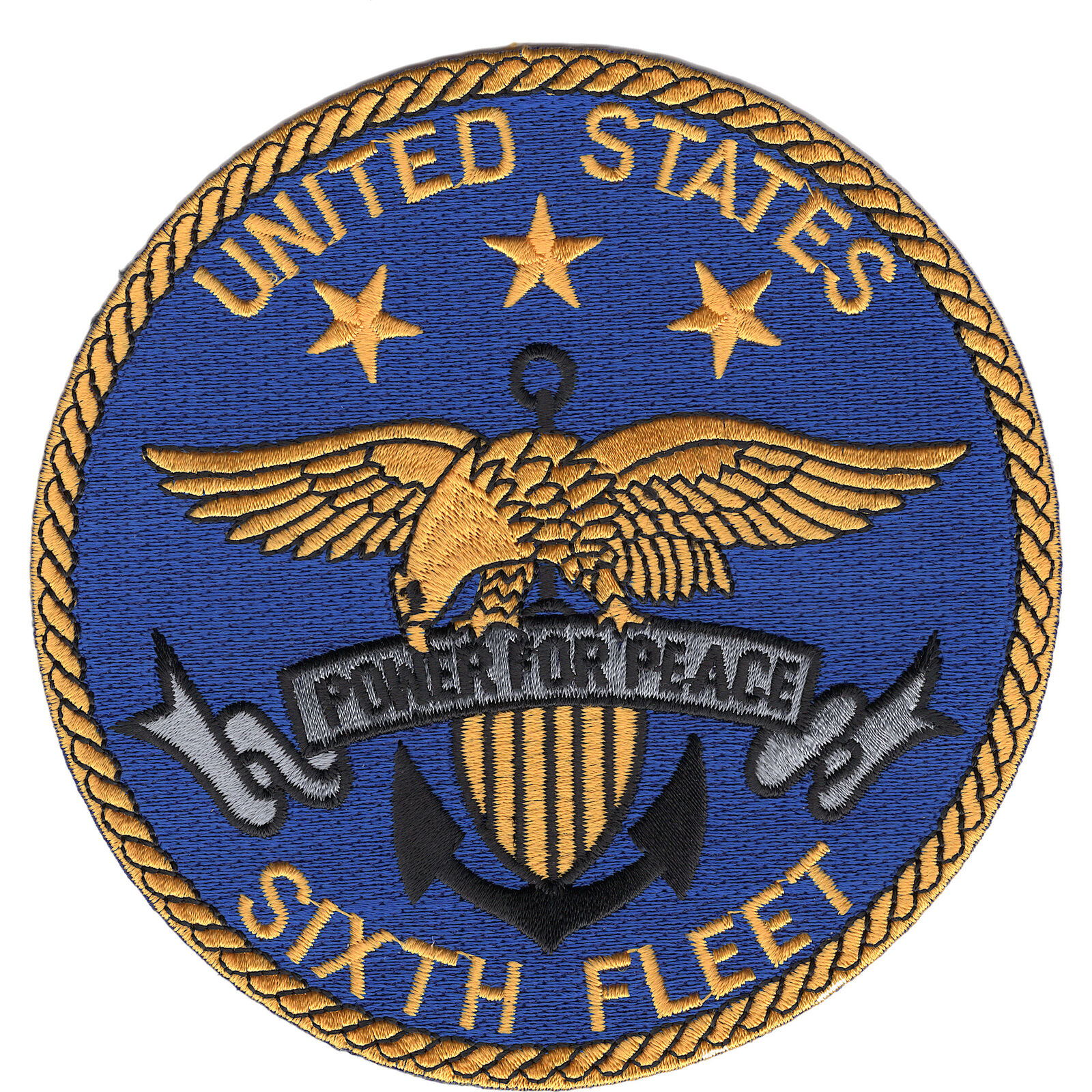 United States Sixth Fleet Patch