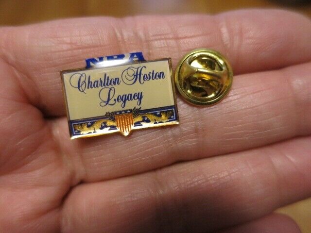 NRA Charlton Hoston Legacy Lapel Pin