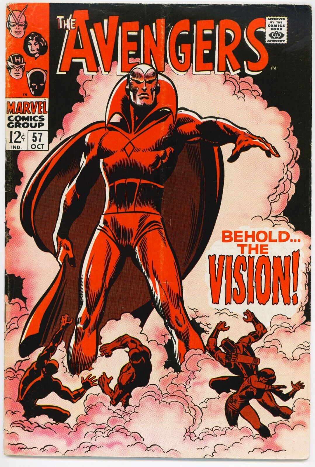 AVENGERS #57 (1968) 2nd Ultron & 1st Appearance of Vision  KEY