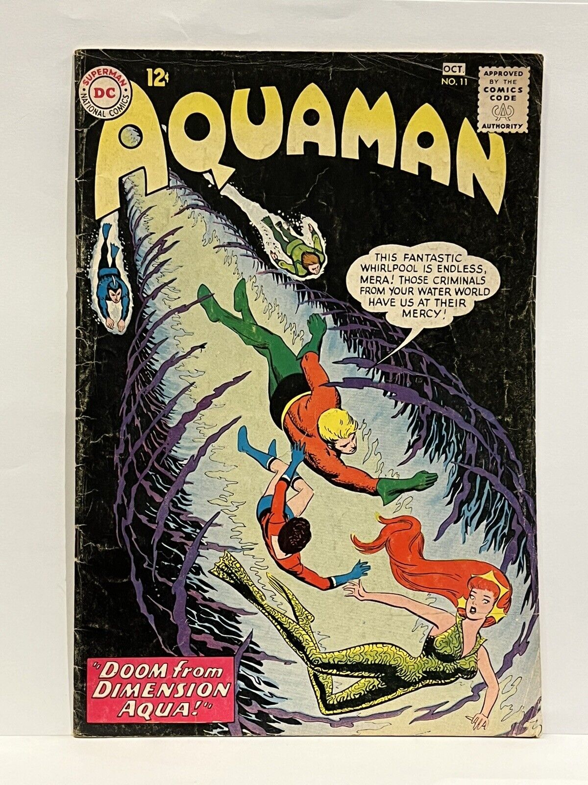 Aquaman #11 | 1st App  Of  Mera | Nick Cardy | DC Comics 1963 Key