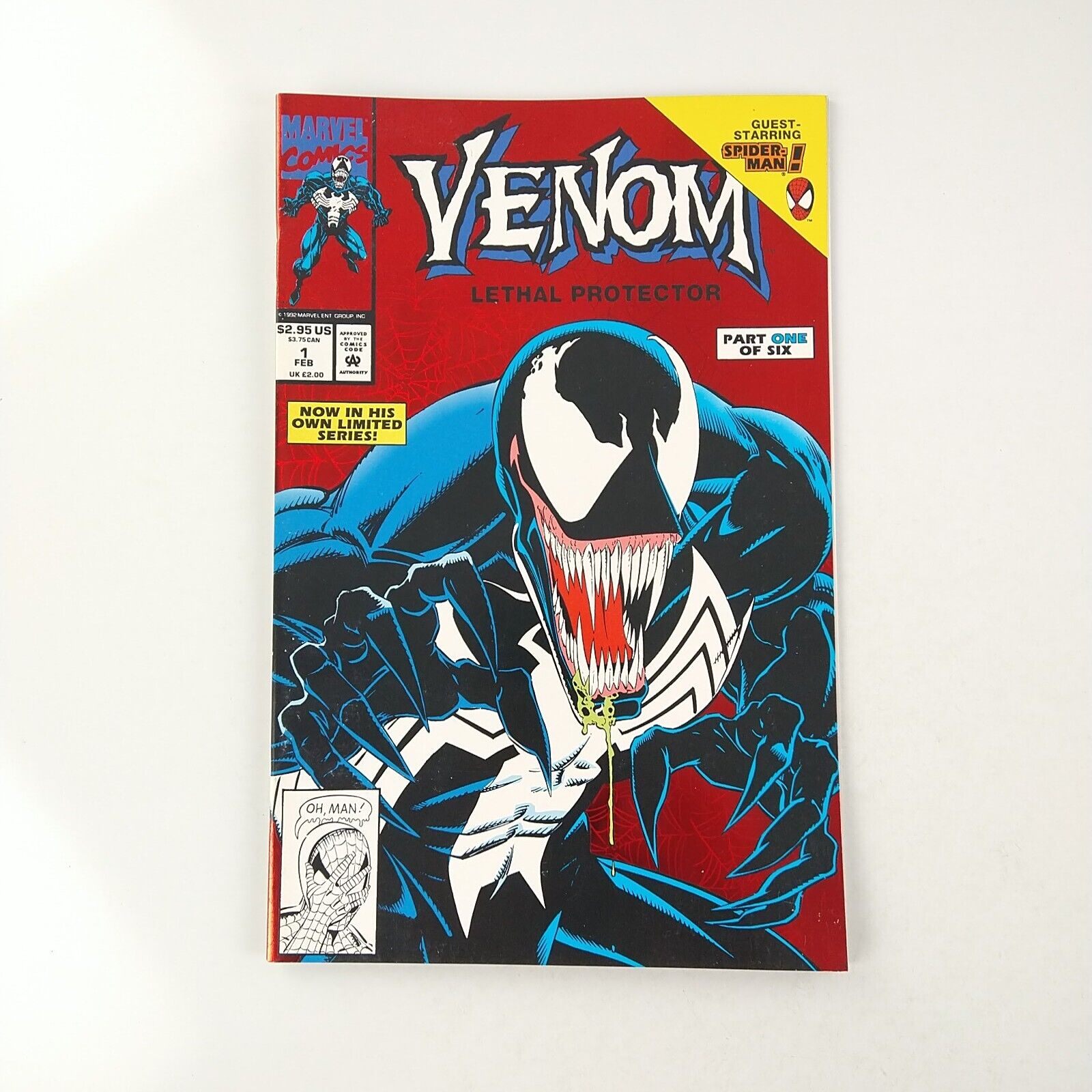 Venom Lethal Protector #1 NM- Higher Grade (1993 Marvel Comics)