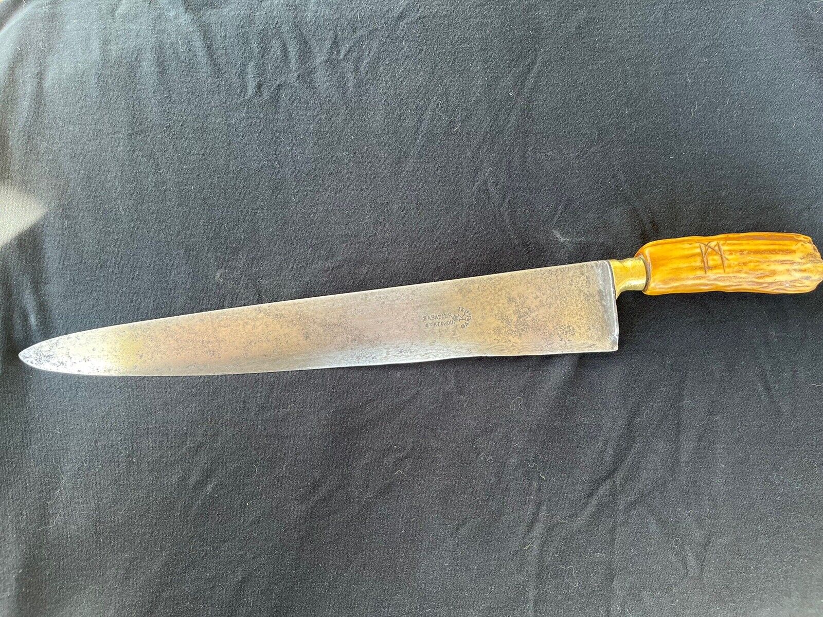 Antique French Chefs Knife