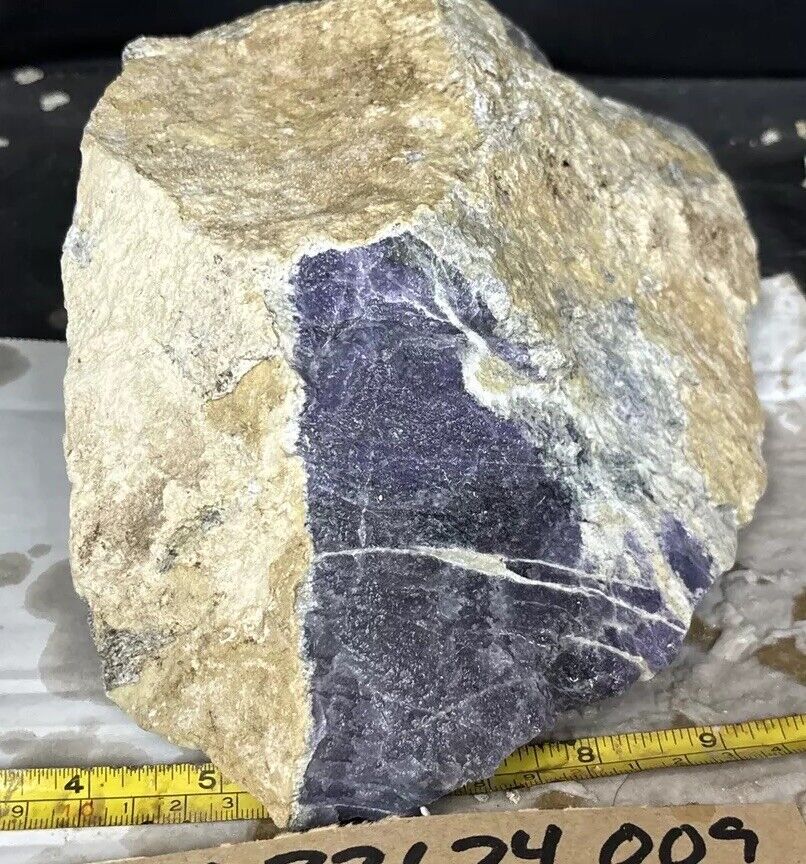 Purple Morado opal rough