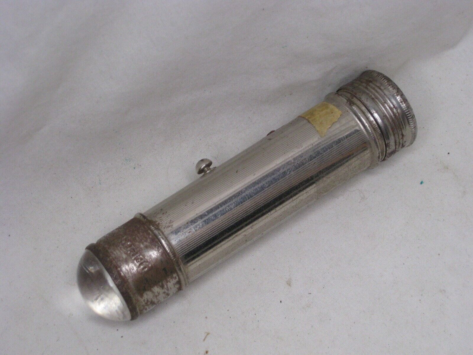 vintage antique not tested PERTRIX No. 576 flashlight flash light lamp