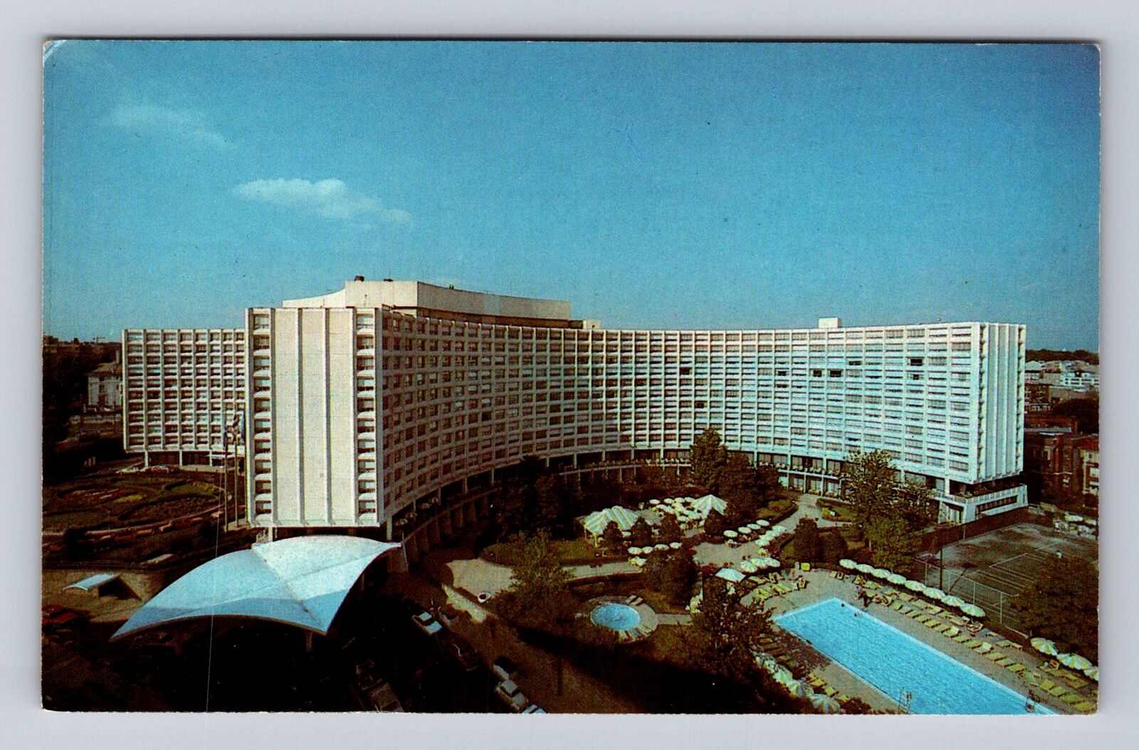 Washington DC, Washington Hilton & Towers, Advertising, Antique Vintage Postcard